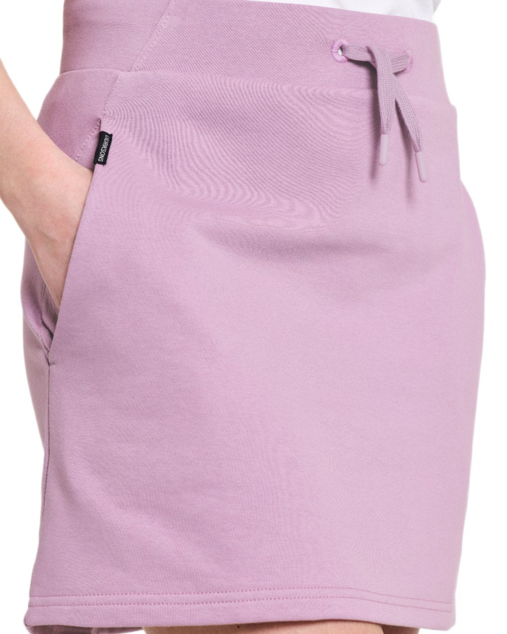 Purple Rain coloured Didriksons Womens Hallo Skirt on white background 