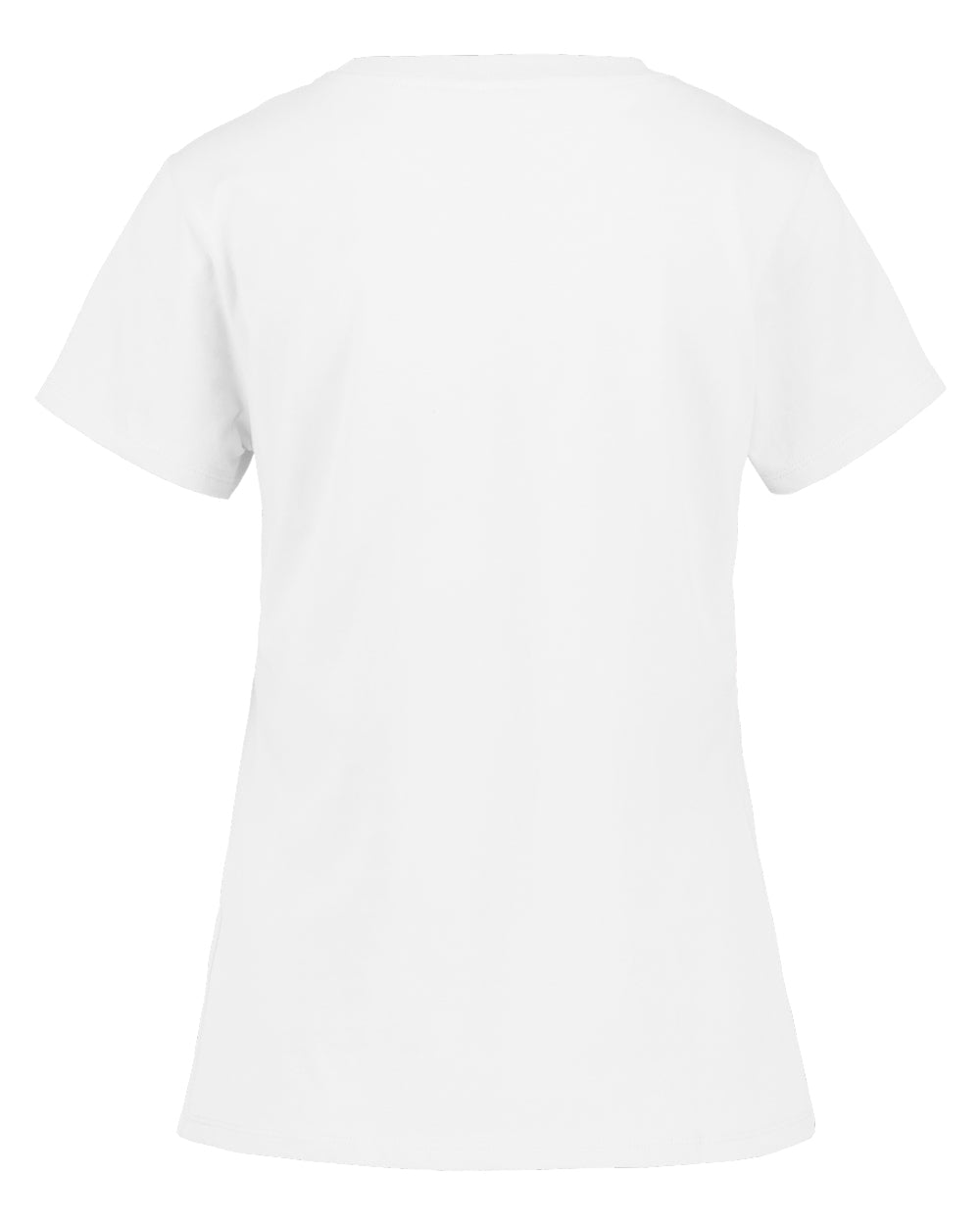 Snow White coloured Didriksons Womens Ingaro Printed T-Shirt on white background 