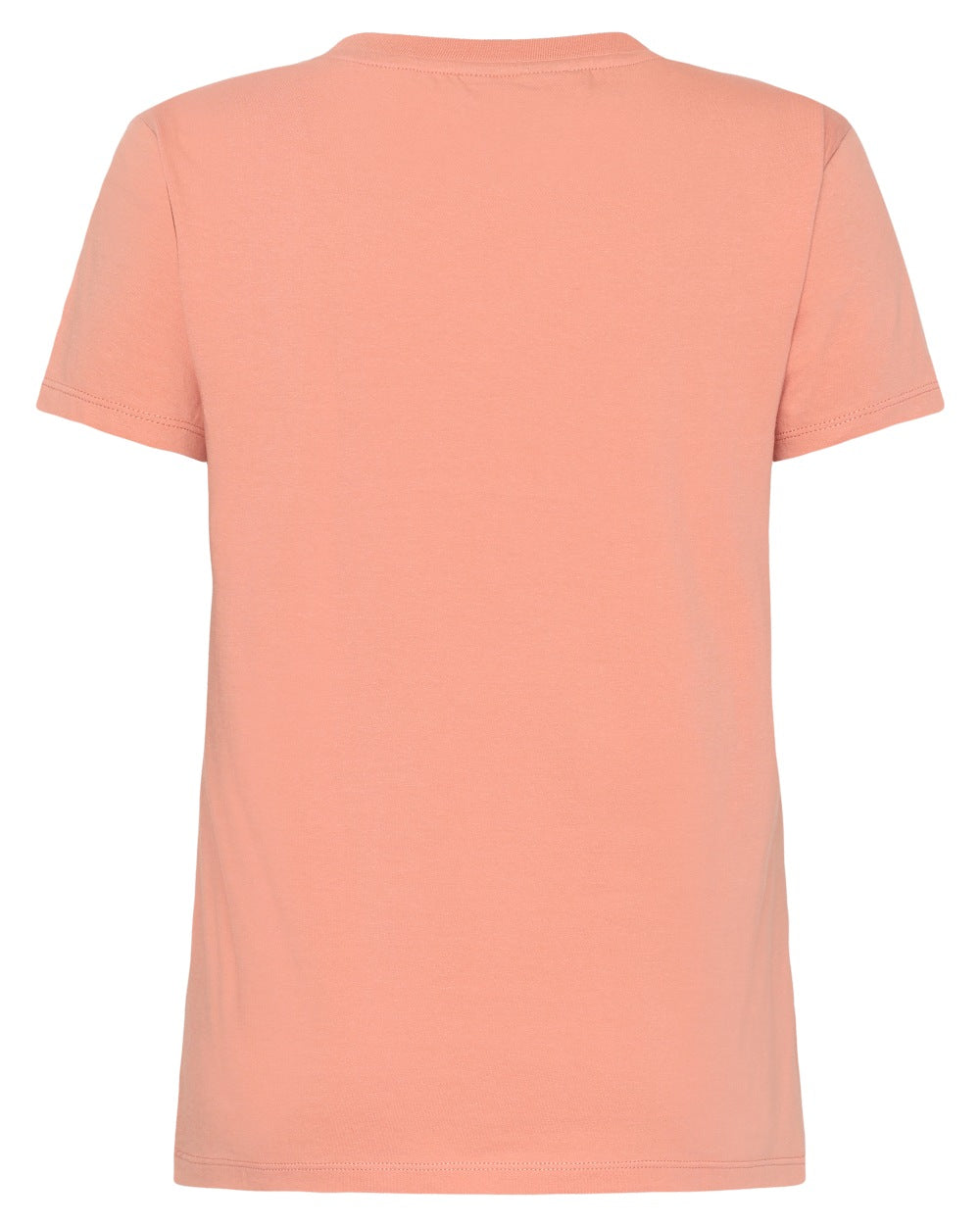 Clay Pink coloured Didriksons Womens Ingaro T-Shirt on white background 