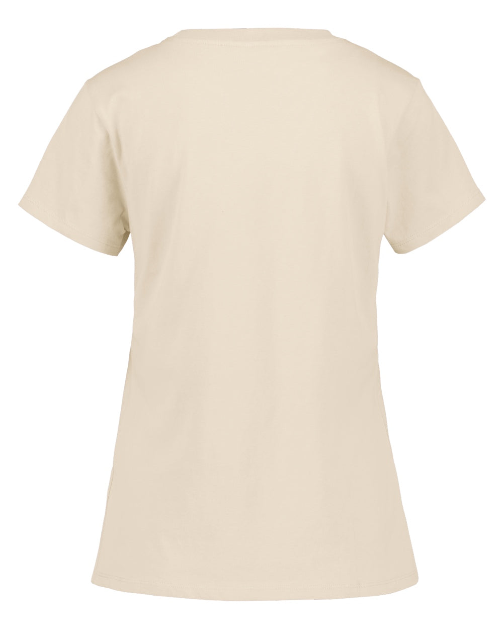 Light Beige coloured Didriksons Womens Ingaro T-Shirt on white background 