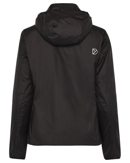Black coloured Didriksons Womens Karix Jacket on white background 