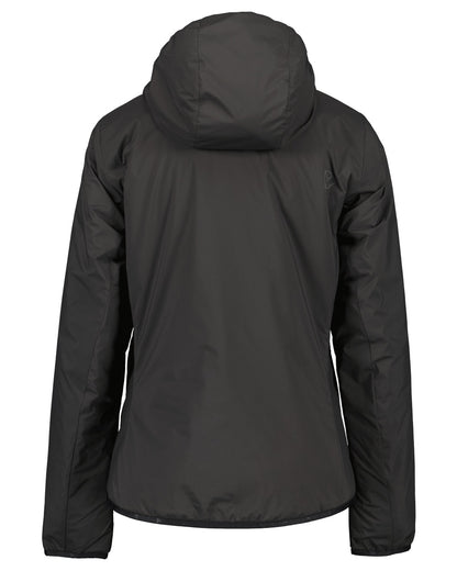 Black coloured Didriksons Womens Karix Jacket on white background 