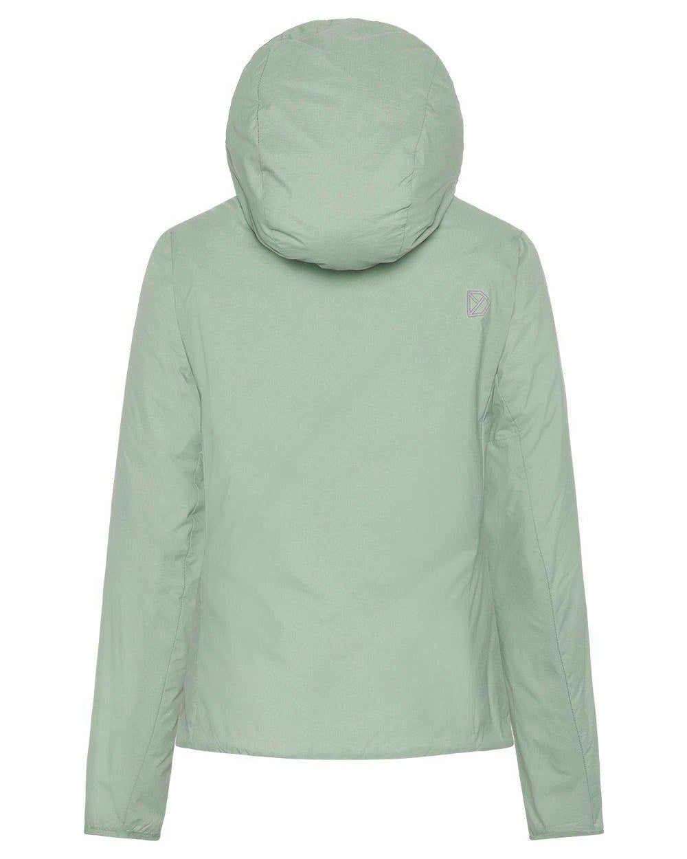 Light Moss coloured Didriksons Womens Karix Jacket on white background 