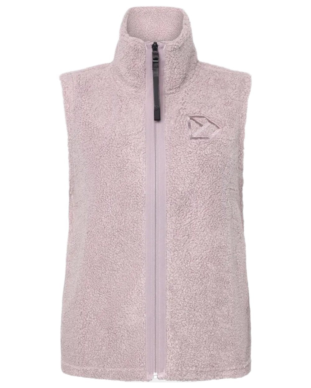 Lilac Haze coloured Didriksons Womens Kiana Vest on white background 