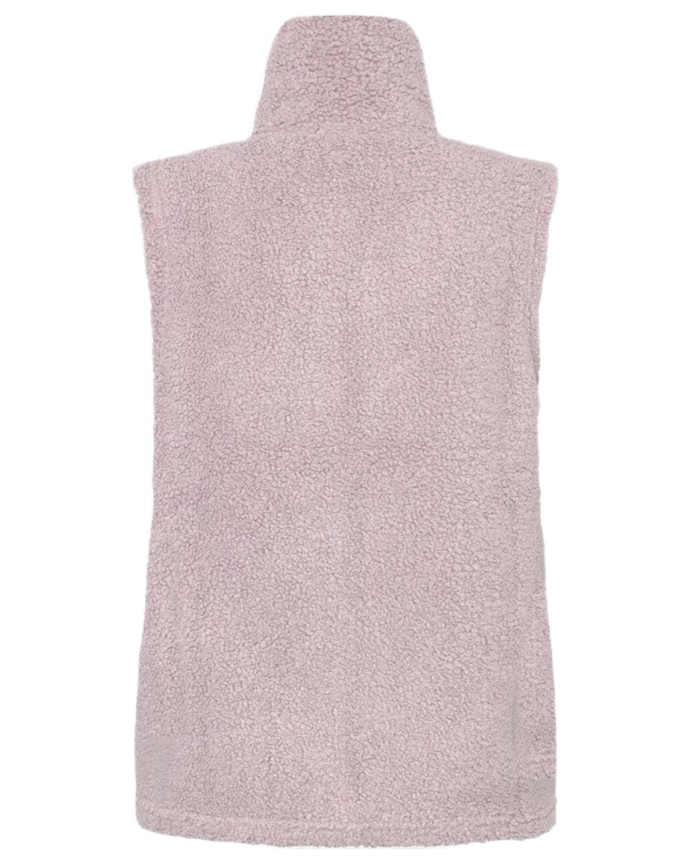Lilac Haze coloured Didriksons Womens Kiana Vest on white background 