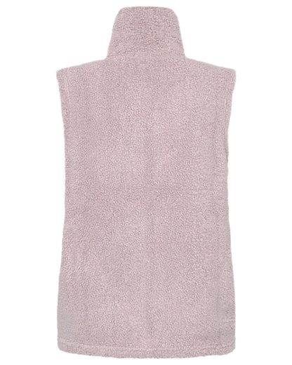 Lilac Haze coloured Didriksons Womens Kiana Vest on white background 