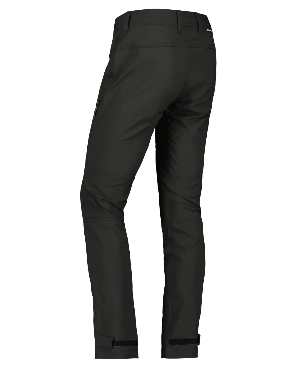 Black coloured Didriksons Womens Lynx Pants on white background 