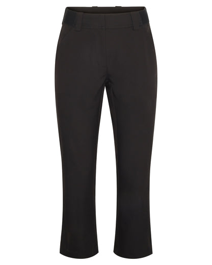 Black coloured Didriksons Womens Mary Pants on white background 