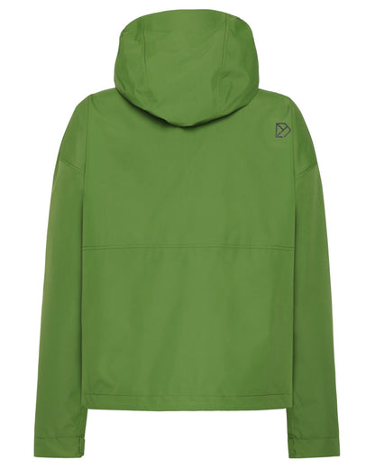 Velvet Green coloured Didriksons Womens Milena Jacket on white background 