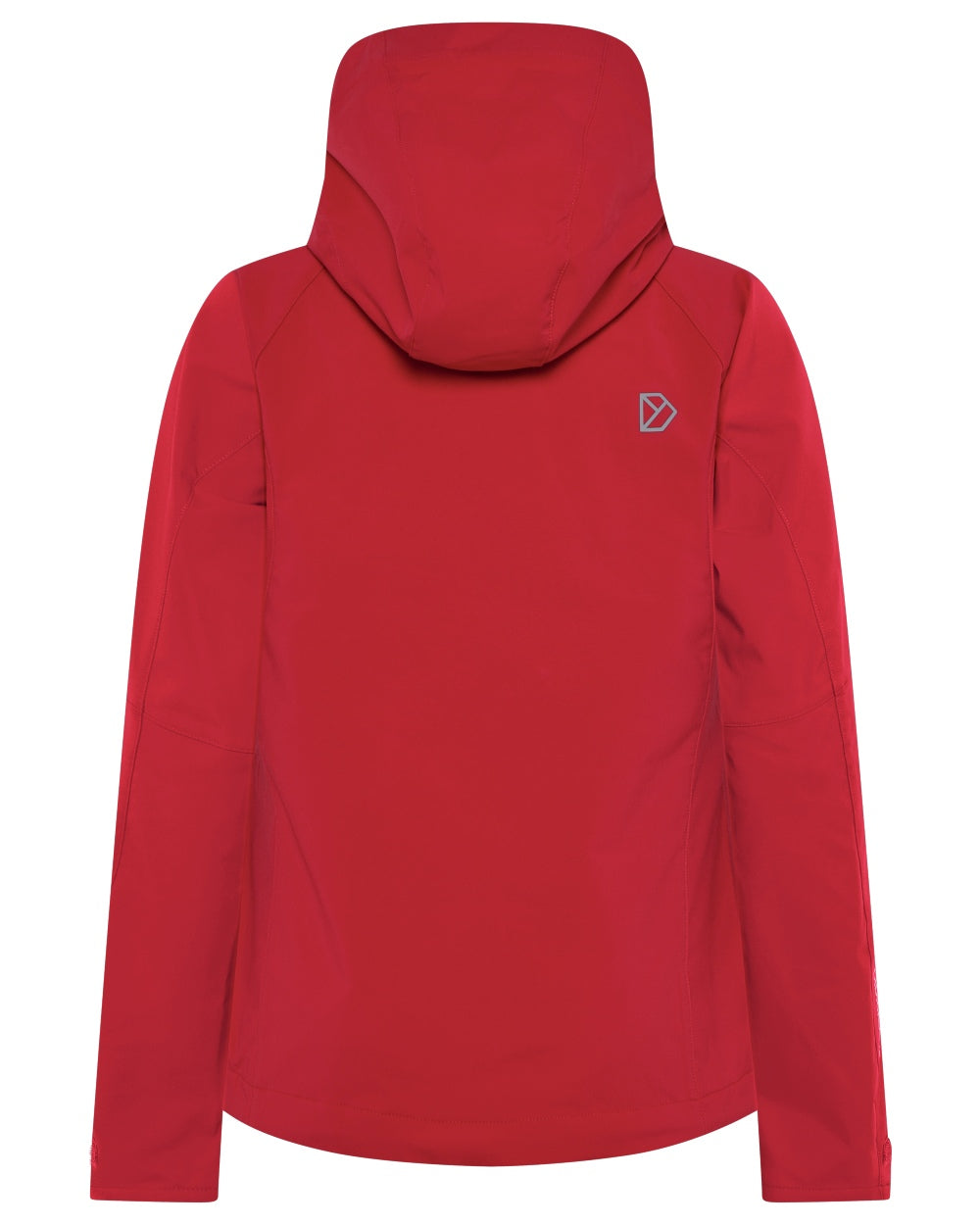 Spring Red coloured Didriksons Womens Petra Jacket on white background 