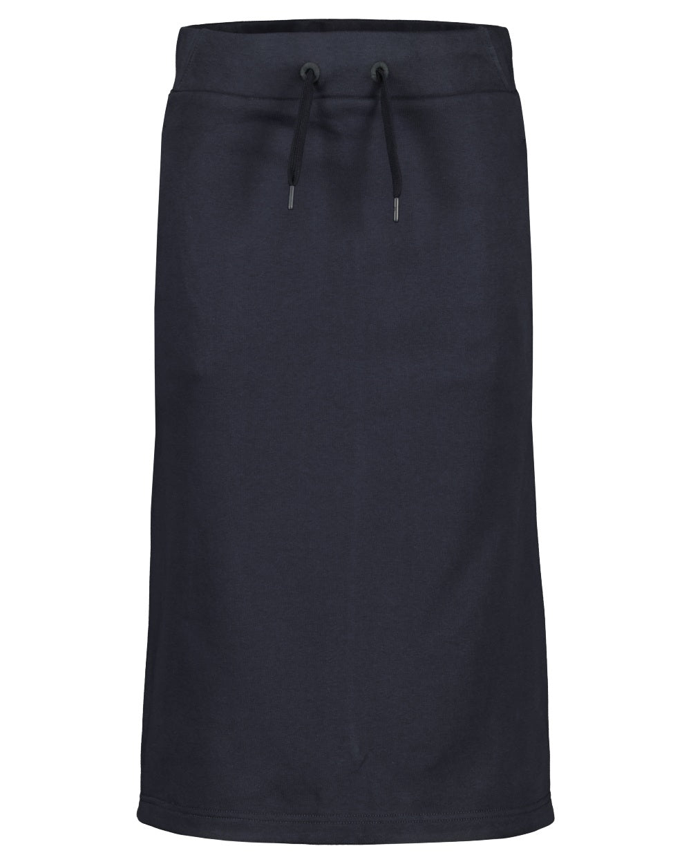 Navy coloured Didriksons Womens Reso Skirt on white background 
