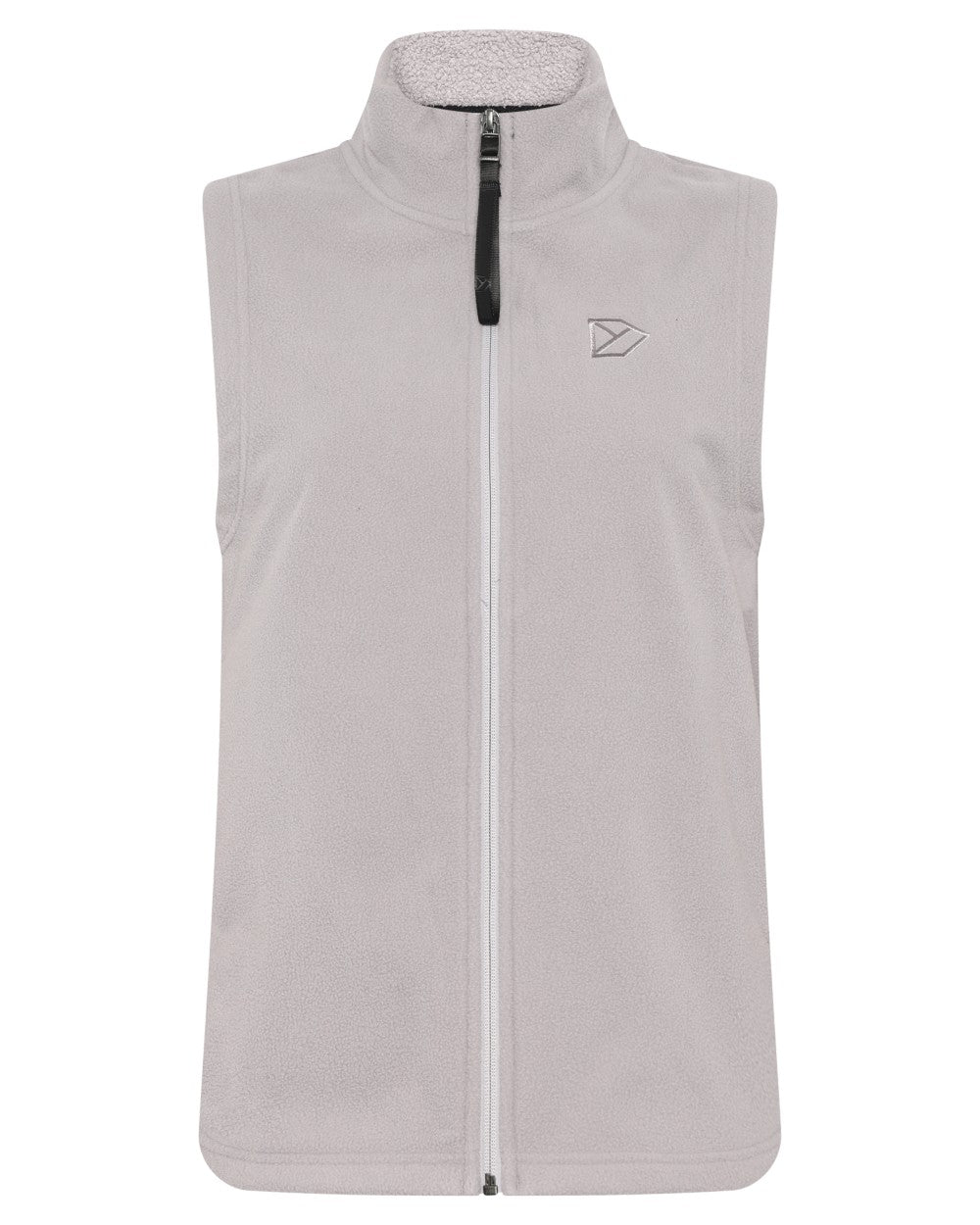 Sunrise Mist coloured Didriksons Womens Rim Windproof Vest on white background 