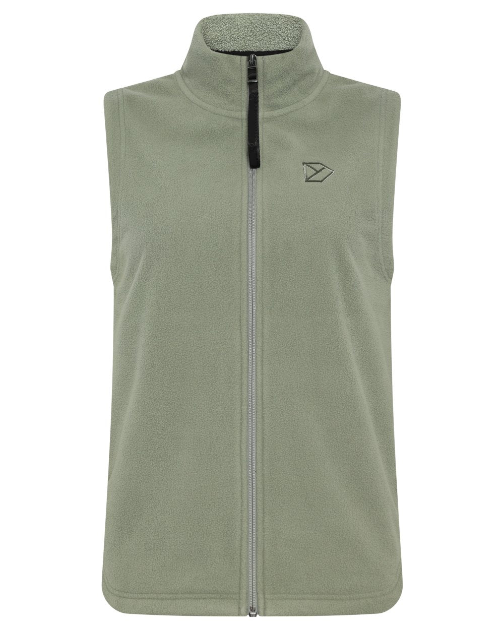 Wilted Leaf coloured Didriksons Womens Rim Windproof Vest on white background 