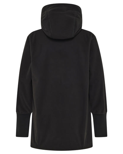 Black coloured Didriksons Womens Rinda Windproof Full-Zip Fleece on white background 