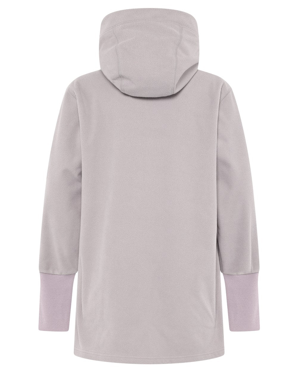 Sunrise Mist coloured Didriksons Womens Rinda Windproof Full-Zip Fleece on white background 