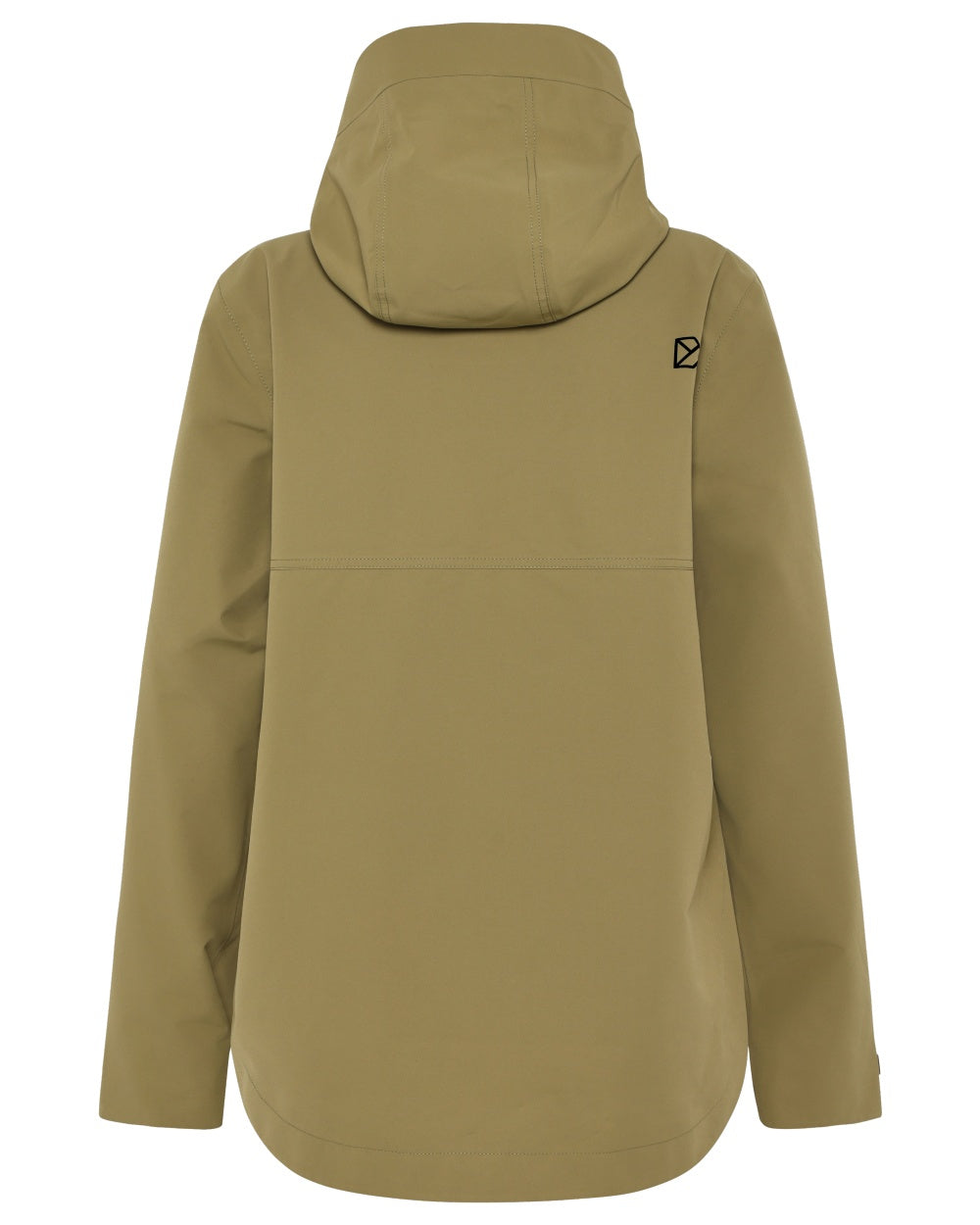 Olive Green coloured Didriksons Womens Tove Jacket on white background 