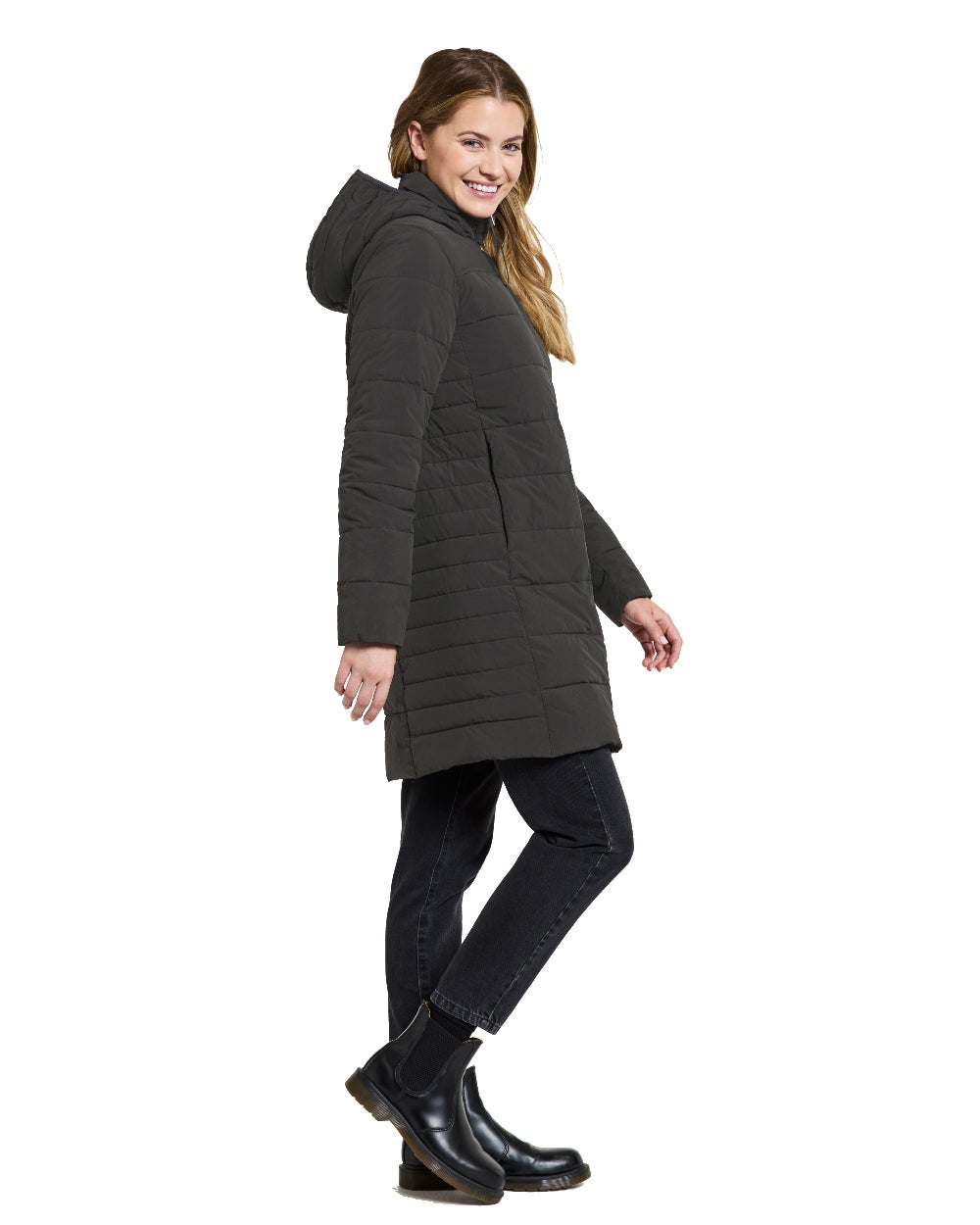 Didriksons Katrin Womens Parka in Black