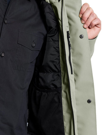 Didriksons Kenny Parka 6 in Wilted Leaf 