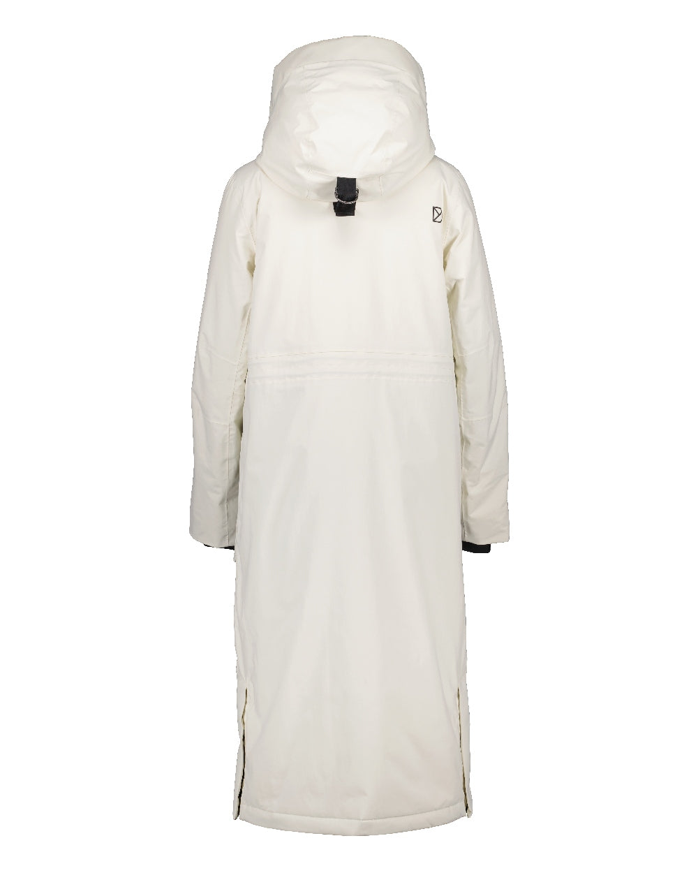 Didriksons Leya Womens Parka Long 3 in White Foam 