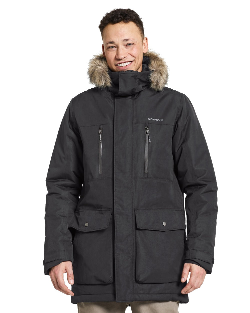 Didriksons Marco Parka 3 in Black 