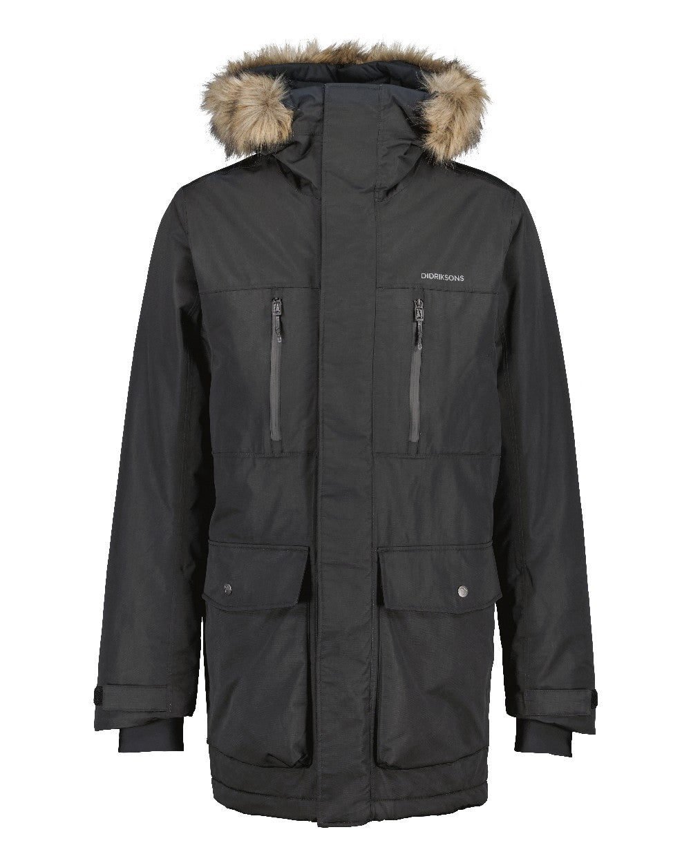 Didriksons Marco Parka 3 in Black 