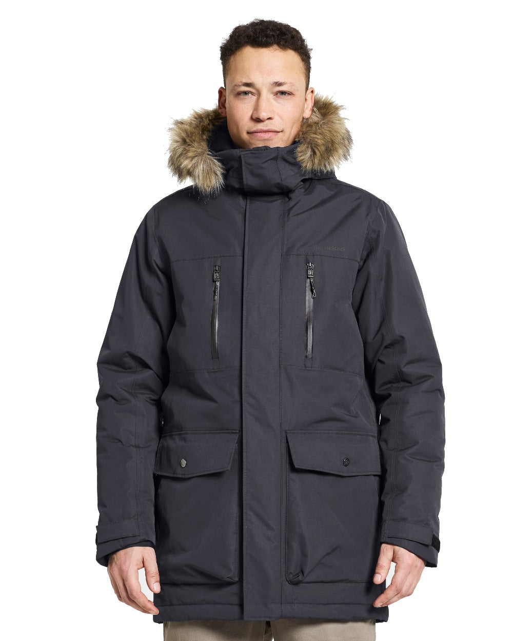 Didriksons Marco Parka 3 in Dark Night Blue 