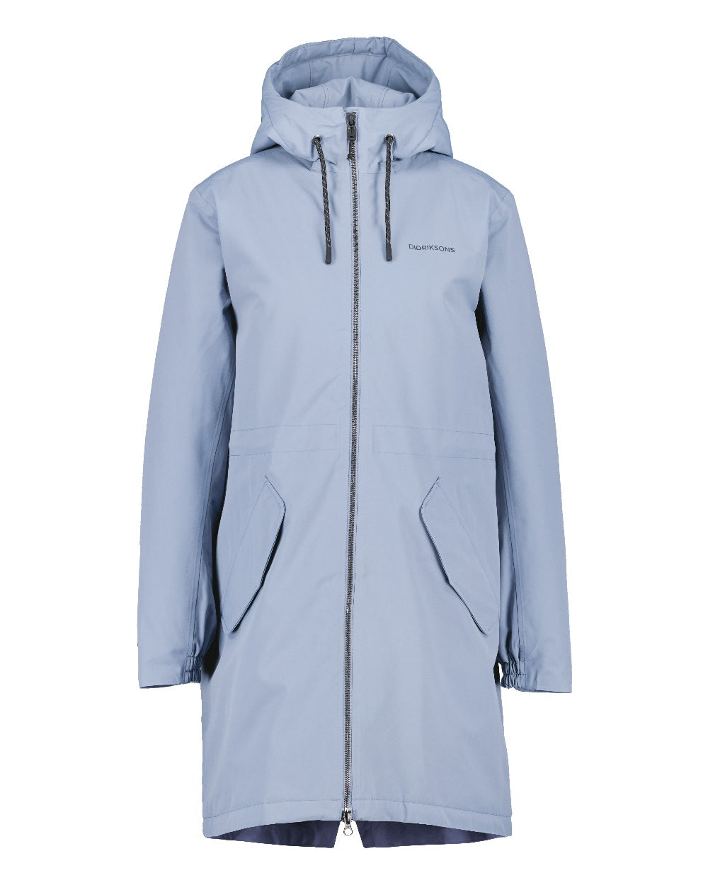 Didriksons Marta-Lisa Womens Parka 2 in Glacial Blue 