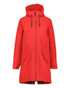 Didriksons Marta-Lisa Womens Parka 2 in Pomme Red #colour_pomme-red