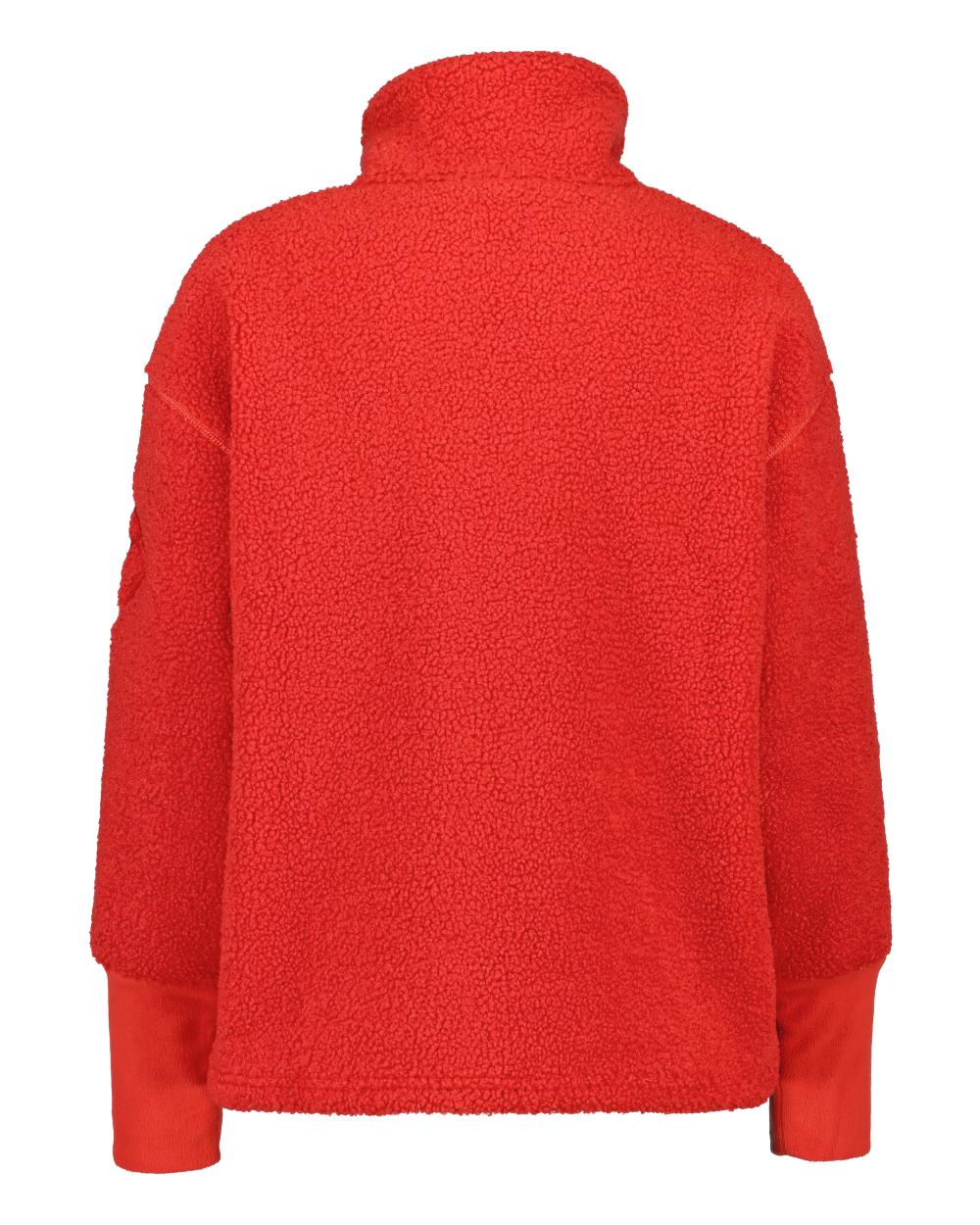 Didriksons Mella Full-Zip Jacket in Pomme Red 