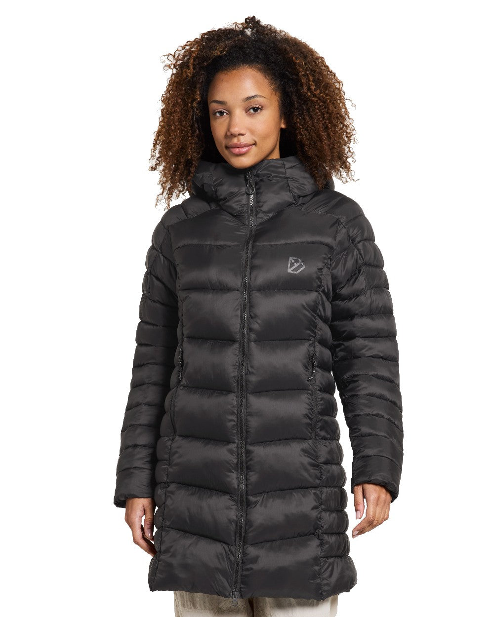 Didriksons Serina Womens Parka in Black 