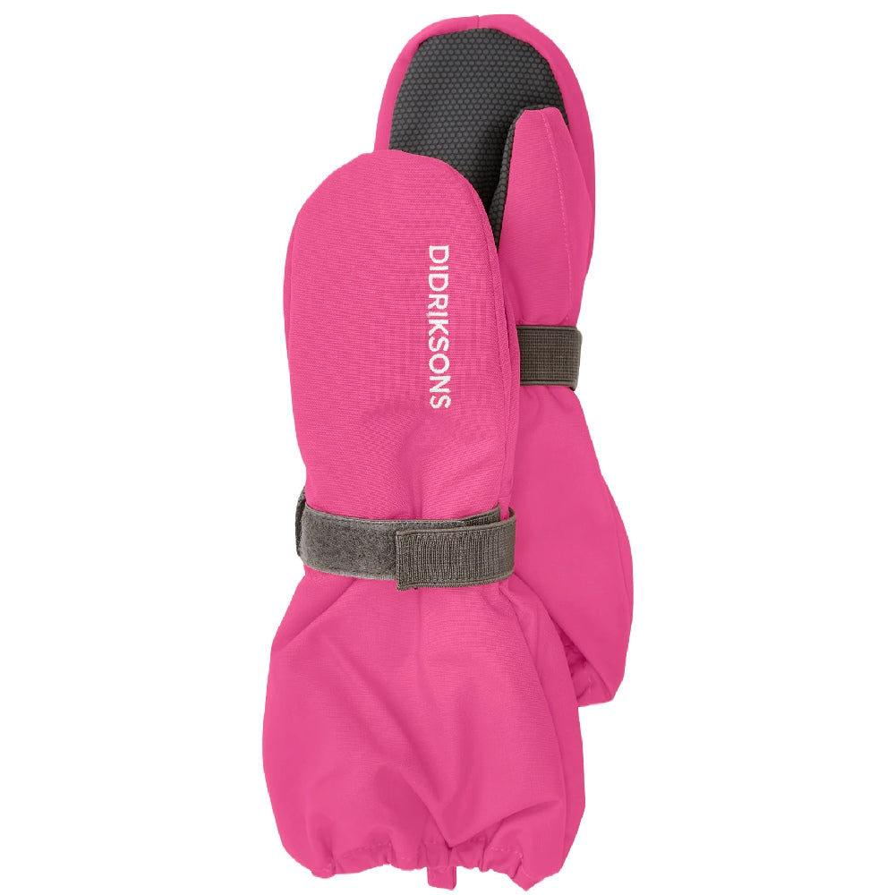 Didriksons Kids Biggles Mitten in Plastic Pink