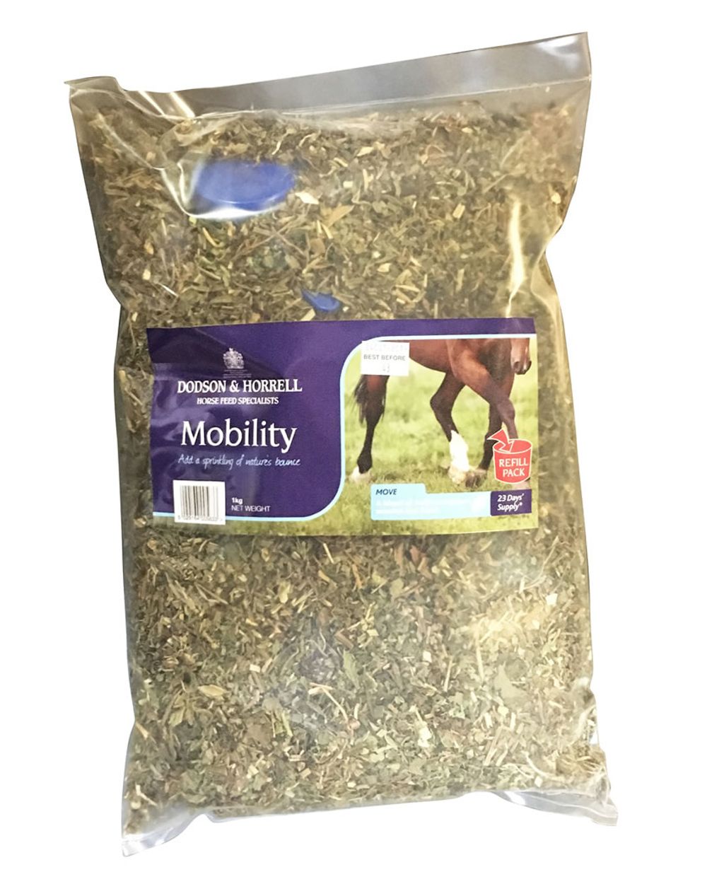 Dodson &amp; Horrell Mobility 1kg Refill on white background