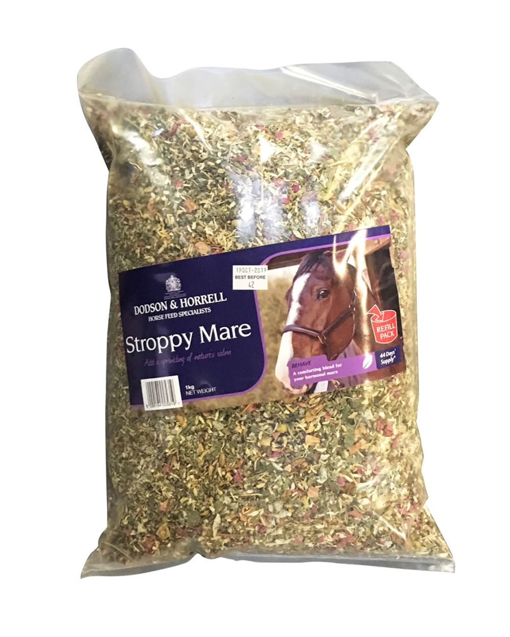 Dodson &amp; Horrell Stroppy Mare 1kg Refill on white background