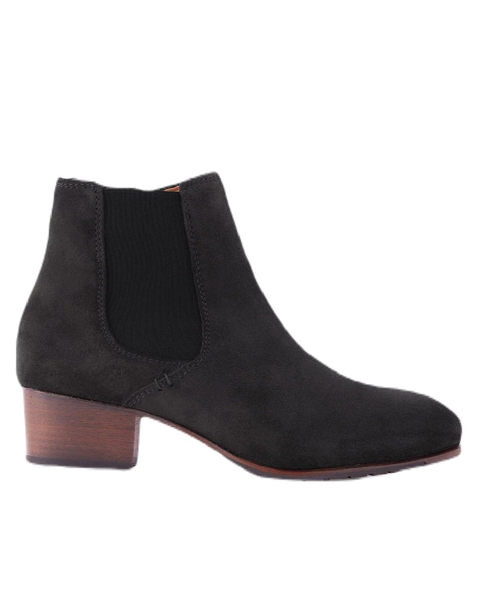 Black coloured Dubarry Bray Chelsea Boots on white background 