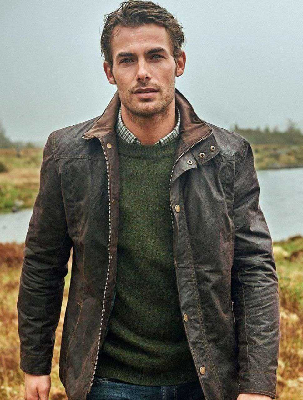 Dubarry Carrickfergus Waxed Jacket in Olive 