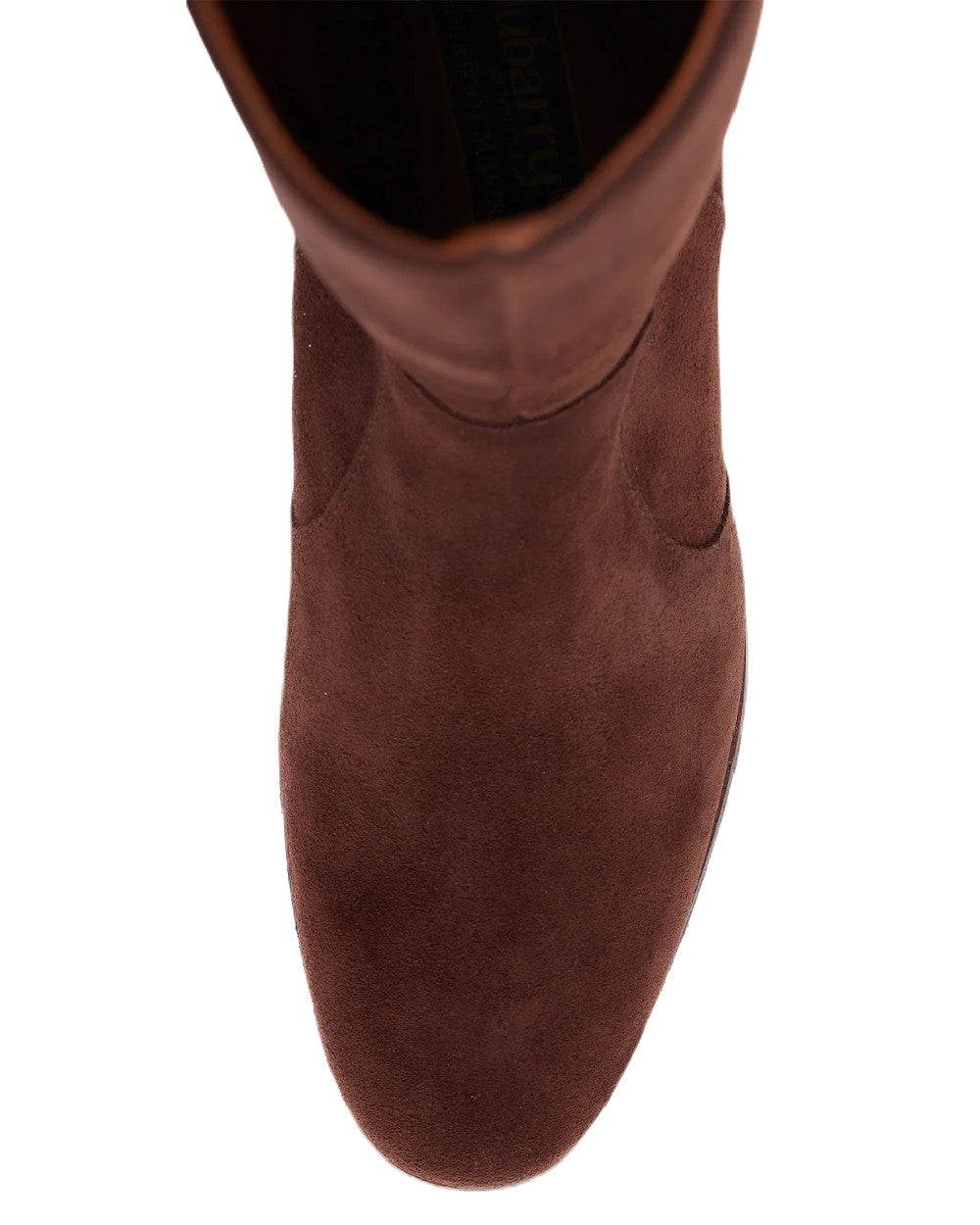 Cigar coloured Dubarry Downpatrick Knee High Boots on white background 