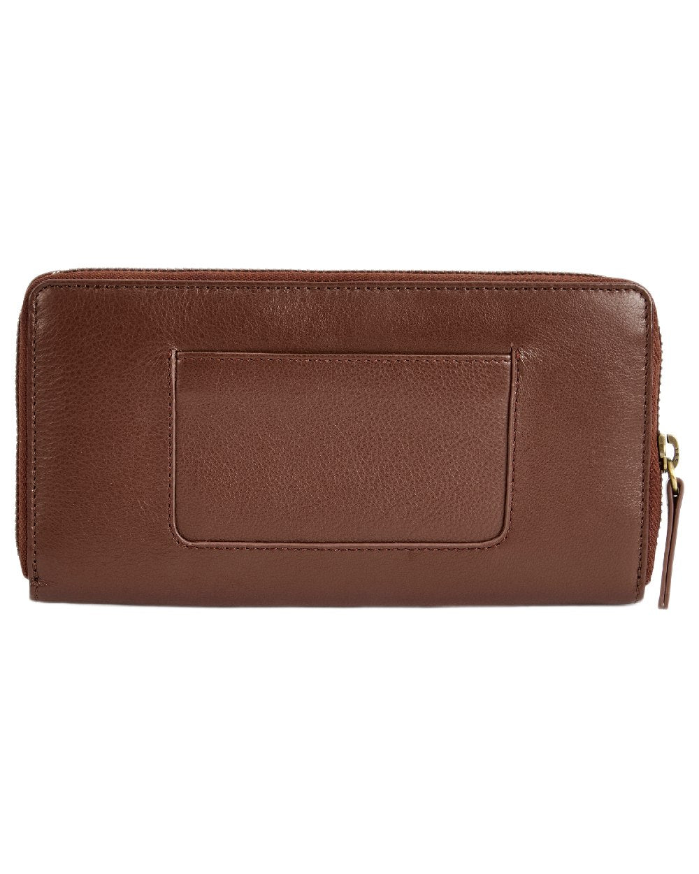 Cedar Coloured Dubarry Killucan Leather Wallet on white background 