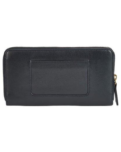 Navy Coloured Dubarry Killucan Leather Wallet on white background 