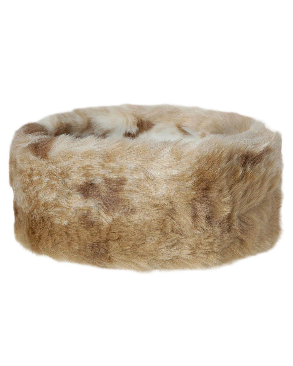 Chinchilla Coloured Dubarry Ladies Faux Fur Headband On A White Background 