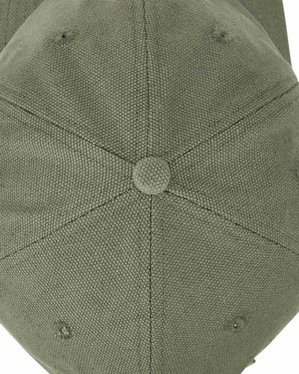Pesto coloured Dubarry Marlin Cap on white background 