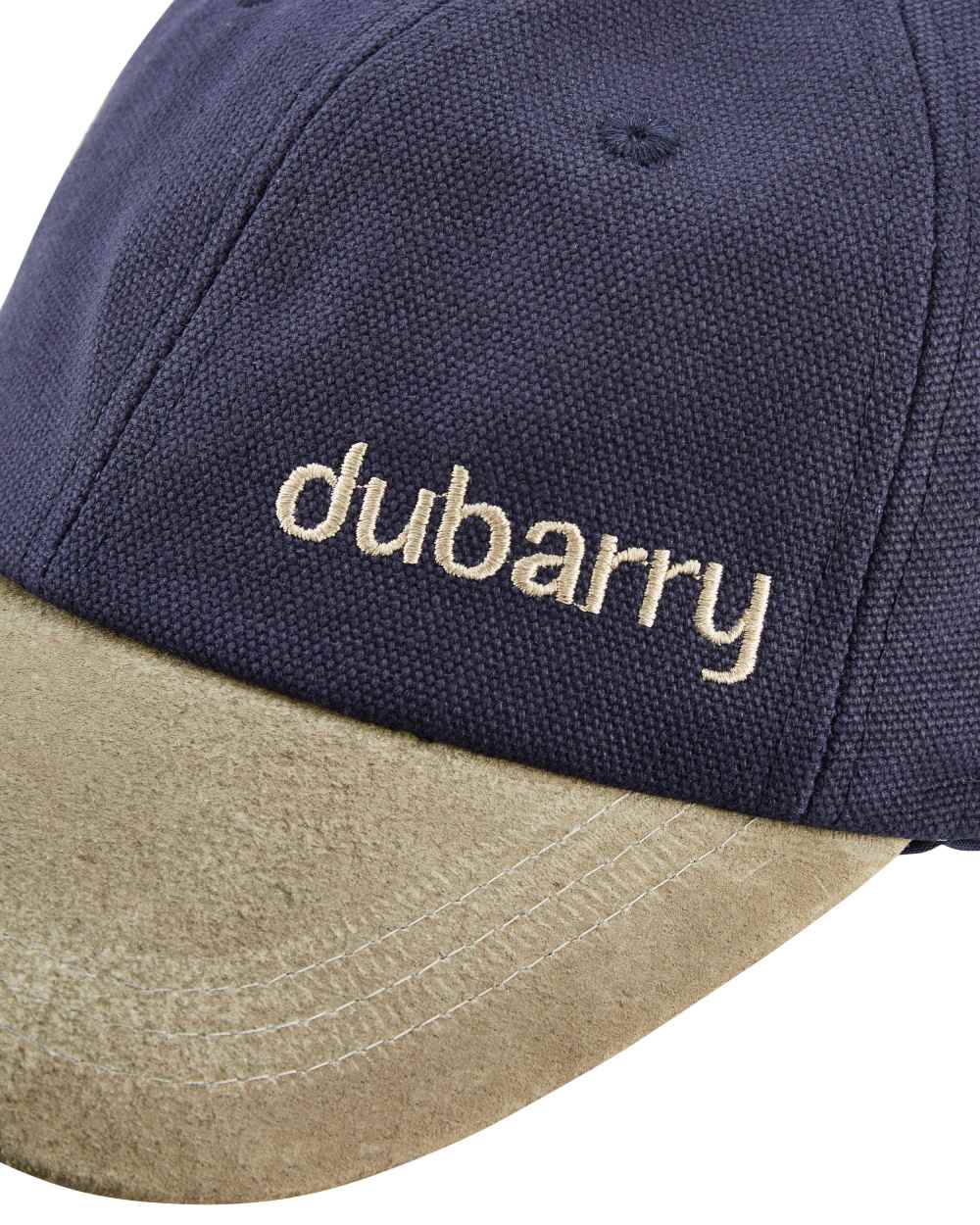 Navy coloured Dubarry Mens Causeway Hat on white background 