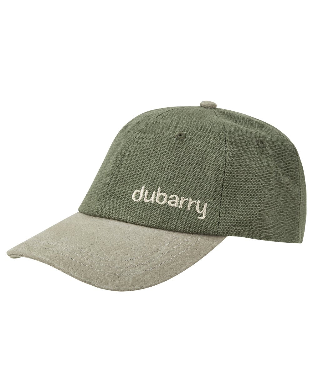 Pesto coloured Dubarry Mens Causeway Hat on white background 