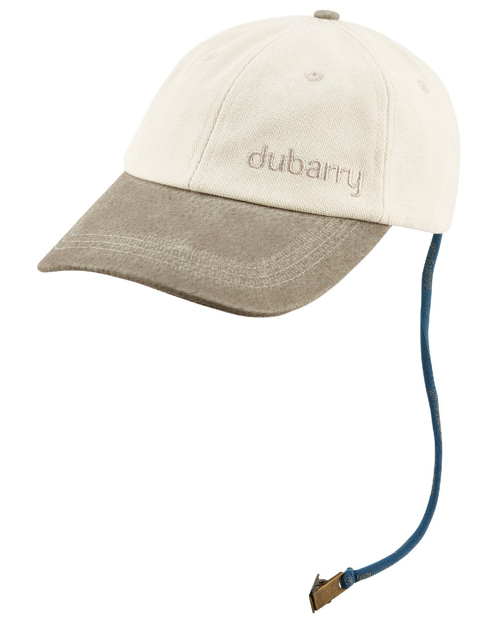 Stone coloured Dubarry Mens Causeway Hat on white background 