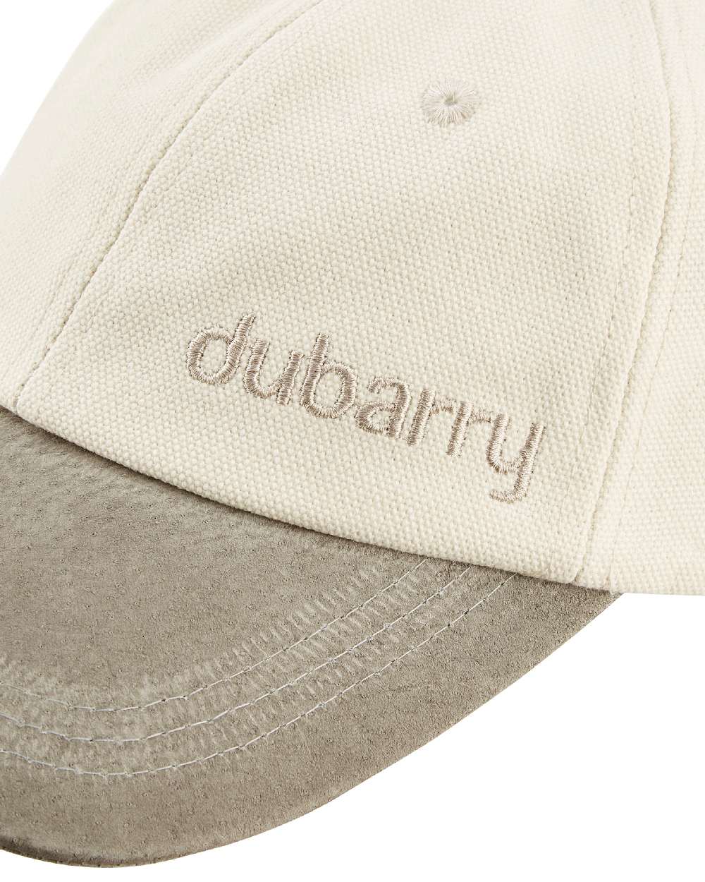 Stone coloured Dubarry Mens Causeway Hat on white background 