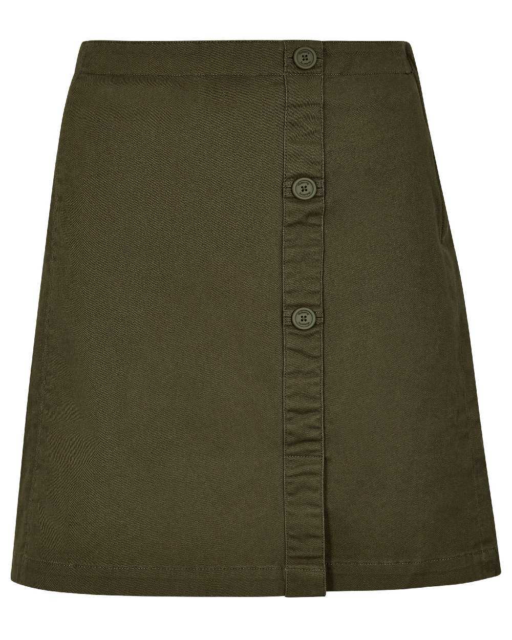 Kelp coloured Dubarry Womens Albany Skort on white background 