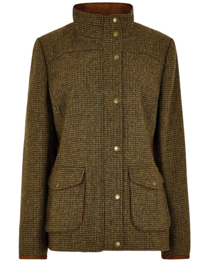 Heath Coloured Dubarry Womens Betony Utility Jacket on white background 