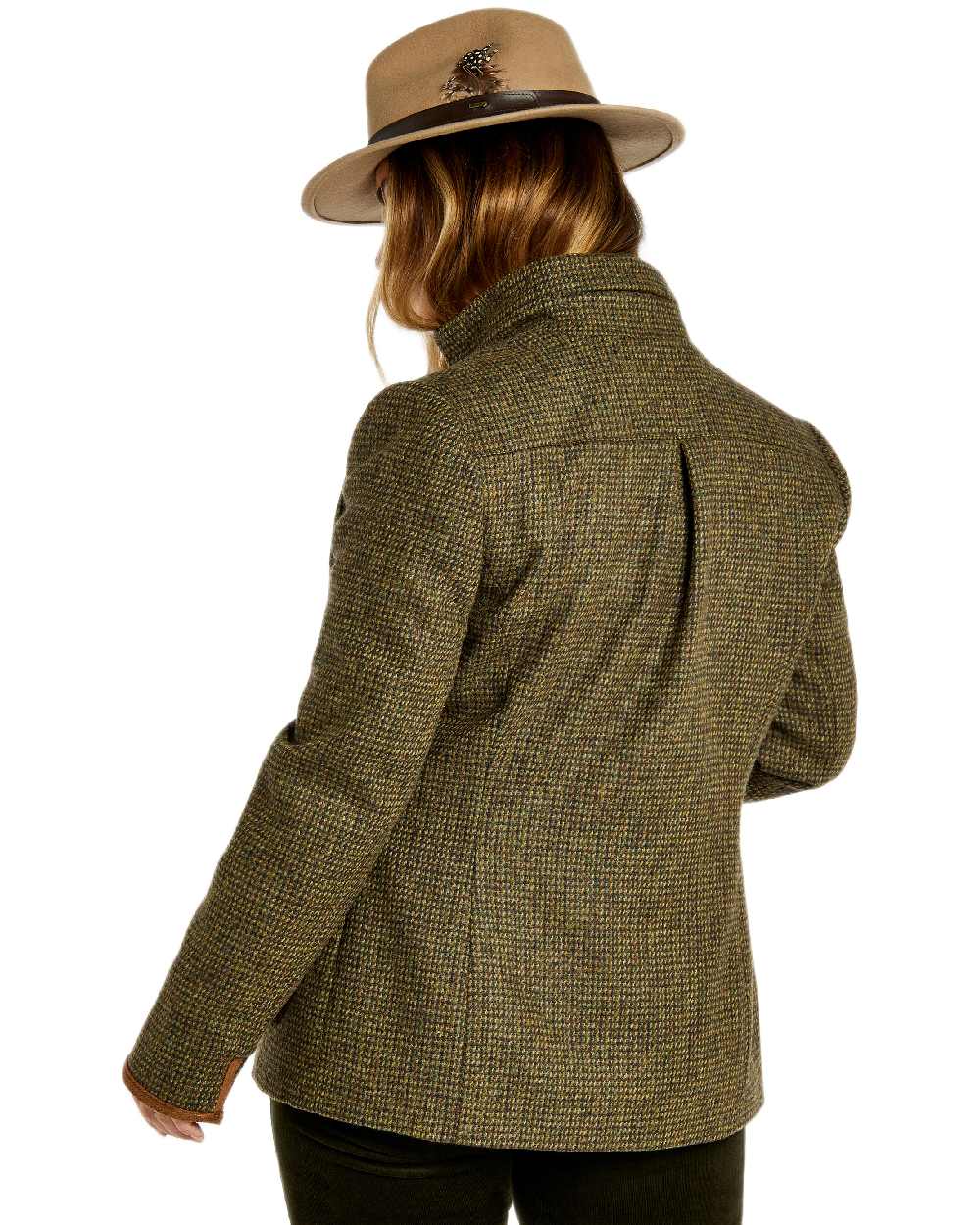 Heath Coloured Dubarry Womens Betony Utility Jacket on white background 