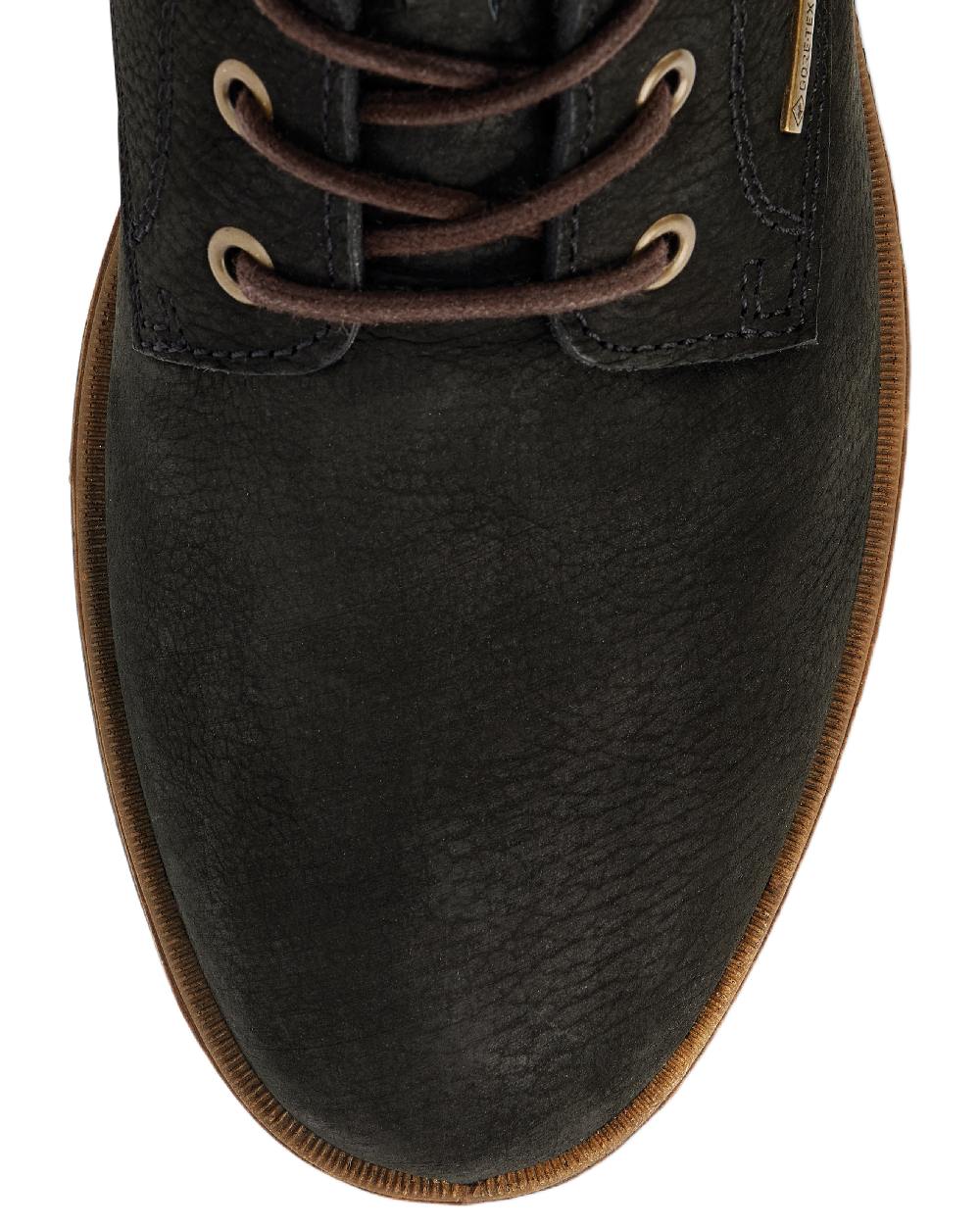 Black Coloured Dubarry Womens Glengarriff Ankle Boots on white background 