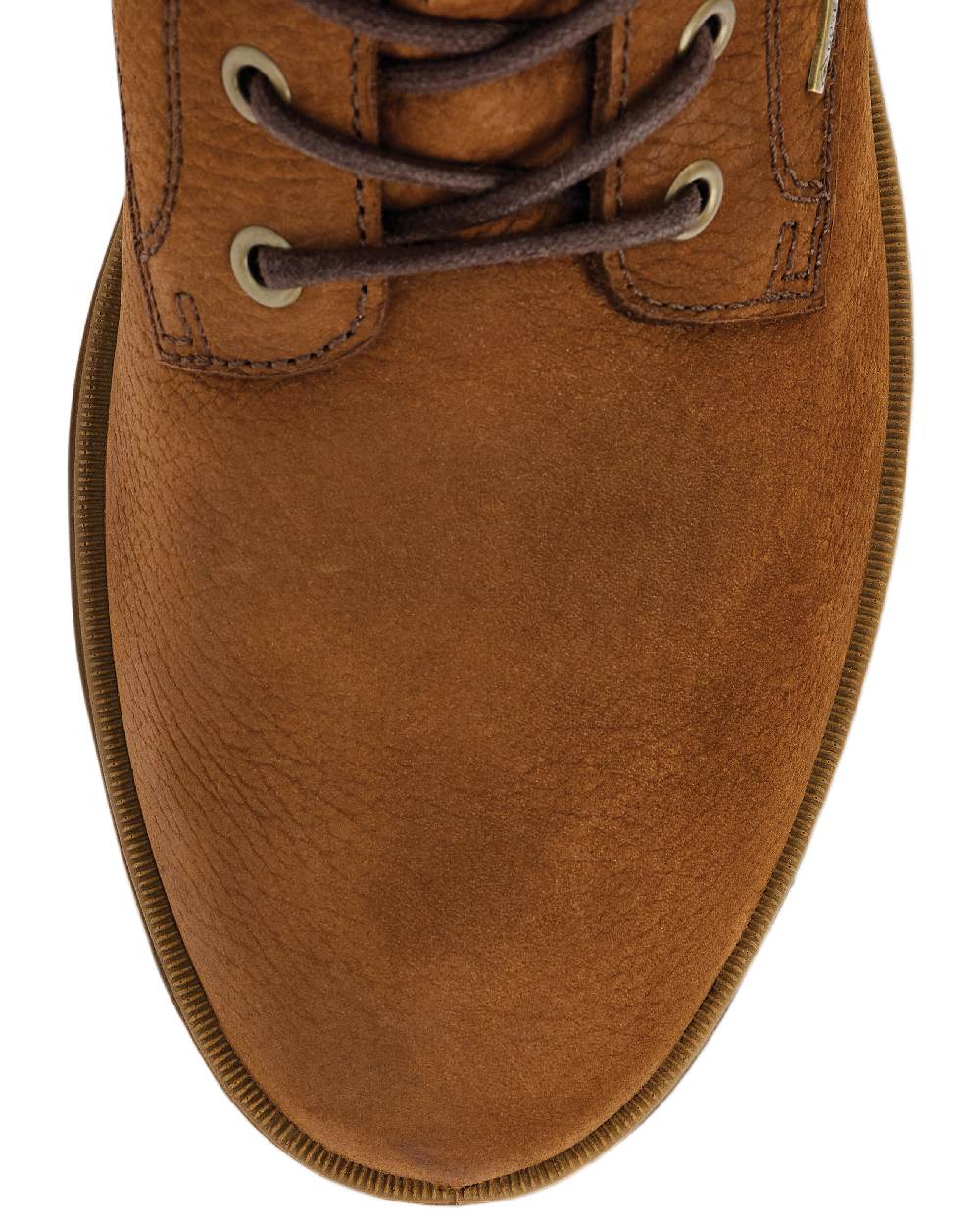 Walnut Coloured Dubarry Womens Glengarriff Ankle Boots on white background 