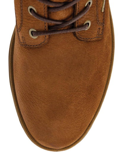 Walnut Coloured Dubarry Womens Glengarriff Ankle Boots on white background 